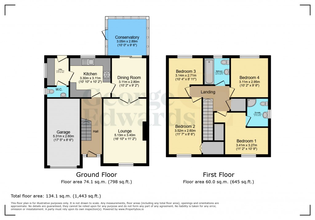 Floorplans For Bramley Close Moira DE12 6DX