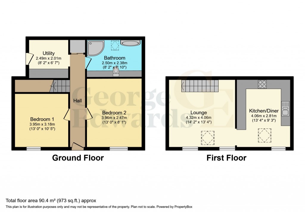 Floorplans For Castle House, Castle Morris, SA62 5