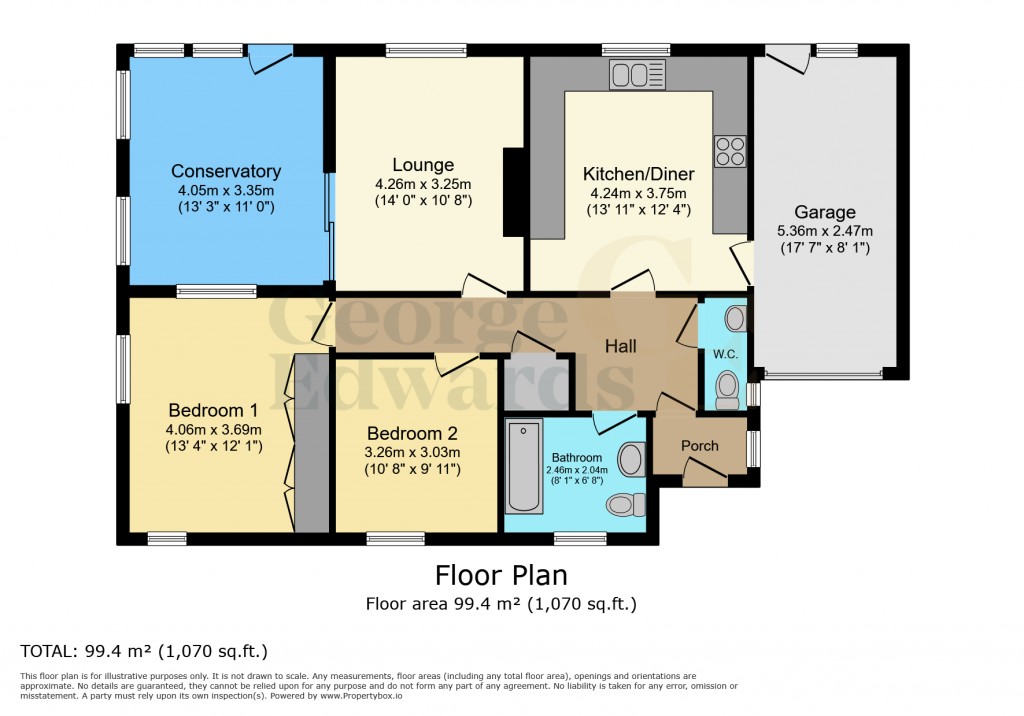 Floorplans For New Street Donisthorpe DE12 7PG