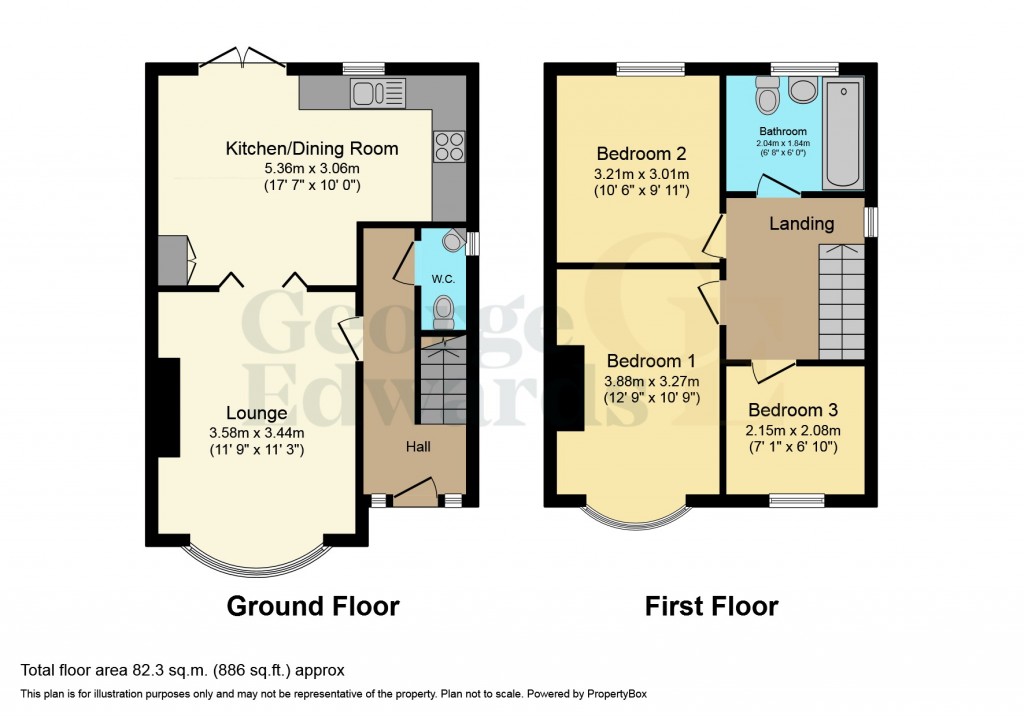 Floorplans For Salisbury Street Loughborough LE11