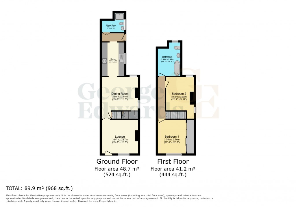Floorplans For Thorntree Lane Newhall DE11 0