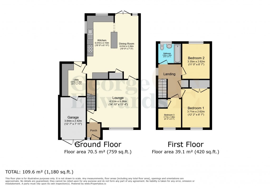 Floorplans For Ashfield Drive, Moira, DE12 6HQ