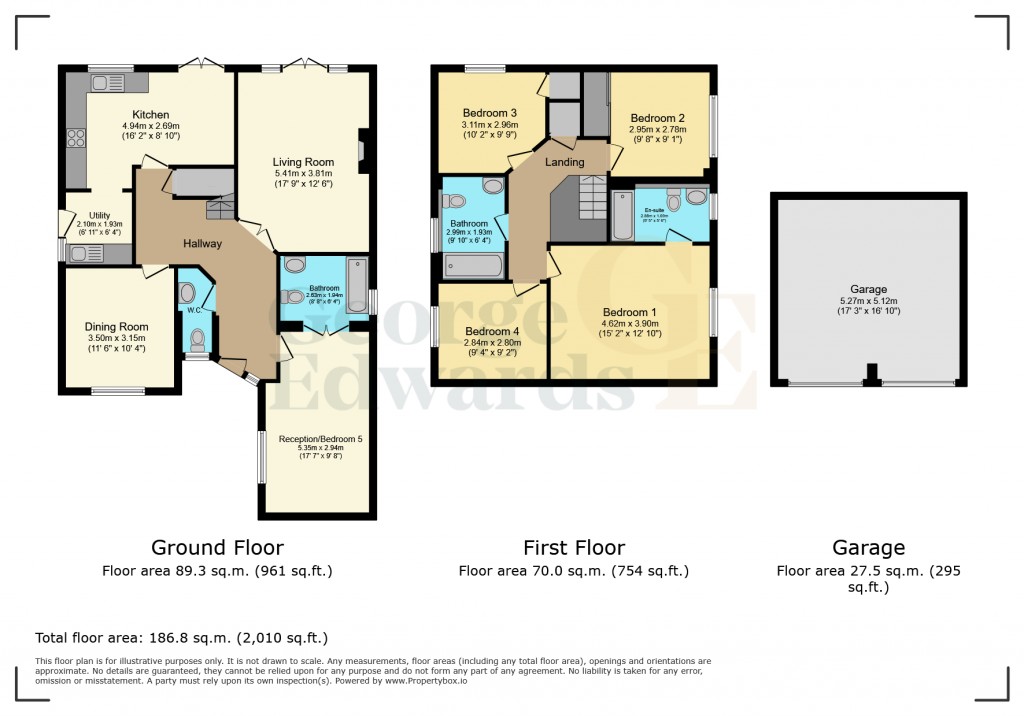 Floorplans For Bramley Close Moira DE12 6DX