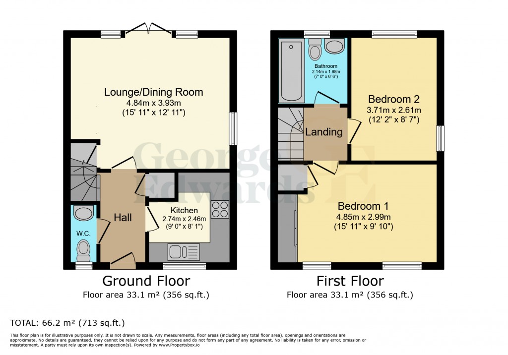 Floorplans For Ferny Close Overseal DE12 6NU