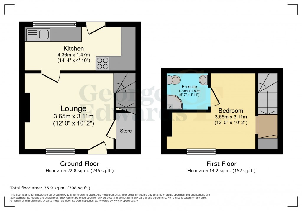 Floorplans For Chapel Street Measham Swadlincote DE12 7JD