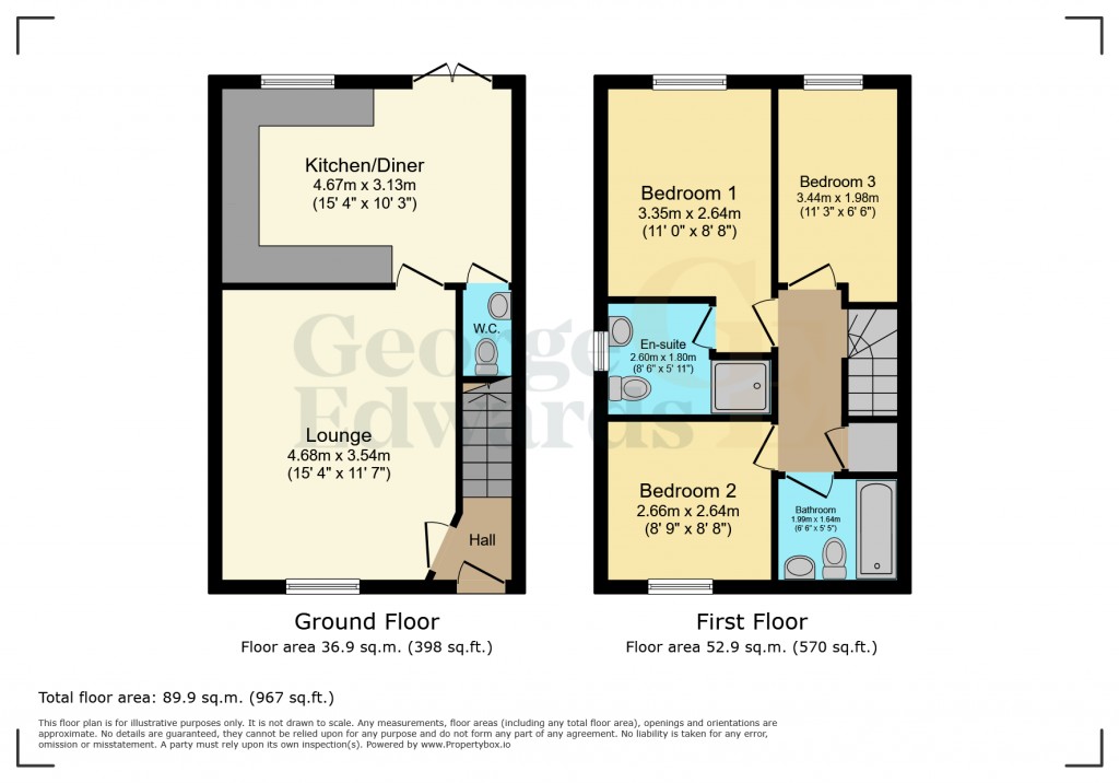 Floorplans For Bosworth Road, Measham