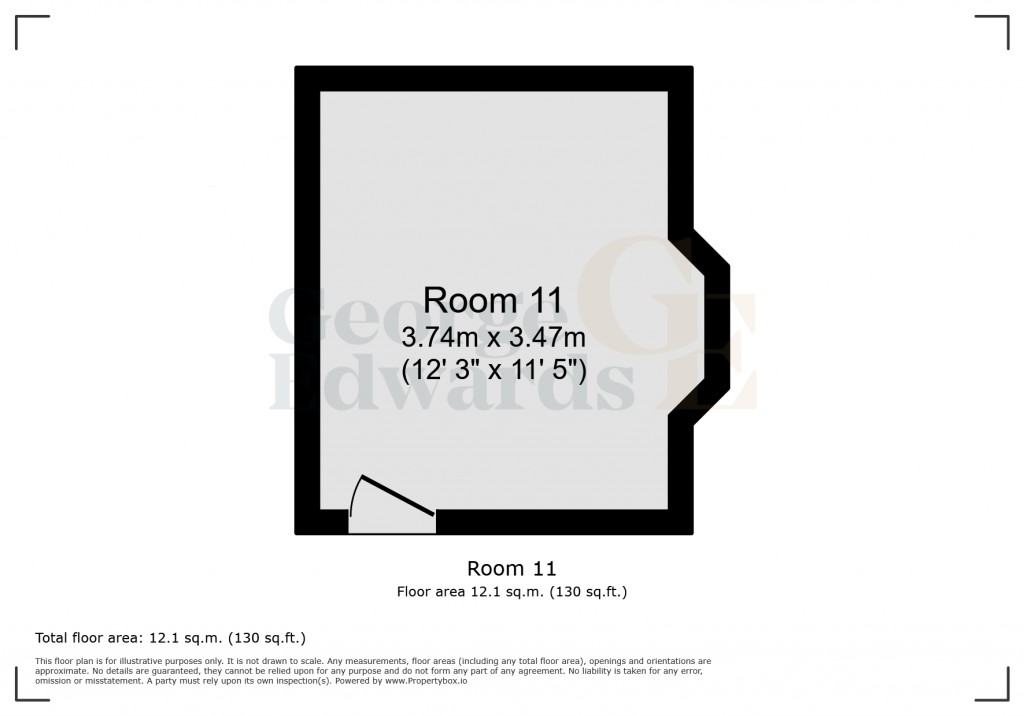 Floorplans For Room in Nelson House 3 Goat Street Haverfordwest SA61 1PX