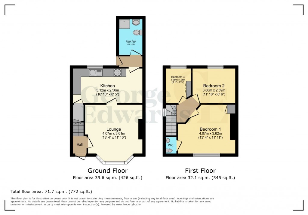Floorplans For Measham Road Oakthorpe DE12 7RG