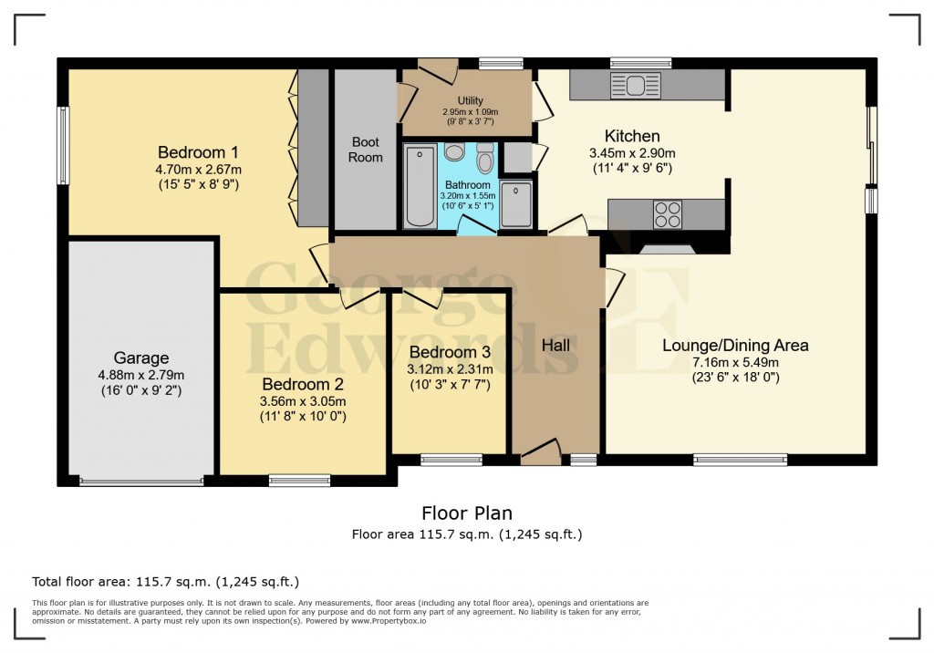 Floorplans For Main Street, Osgathorpe, Loughborough, LE12 9TA.